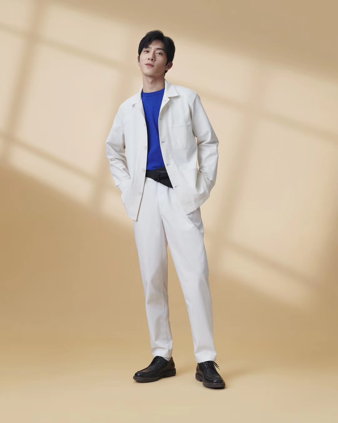 井柏然 7015 uniqlo简单,干净,清新,帅气.