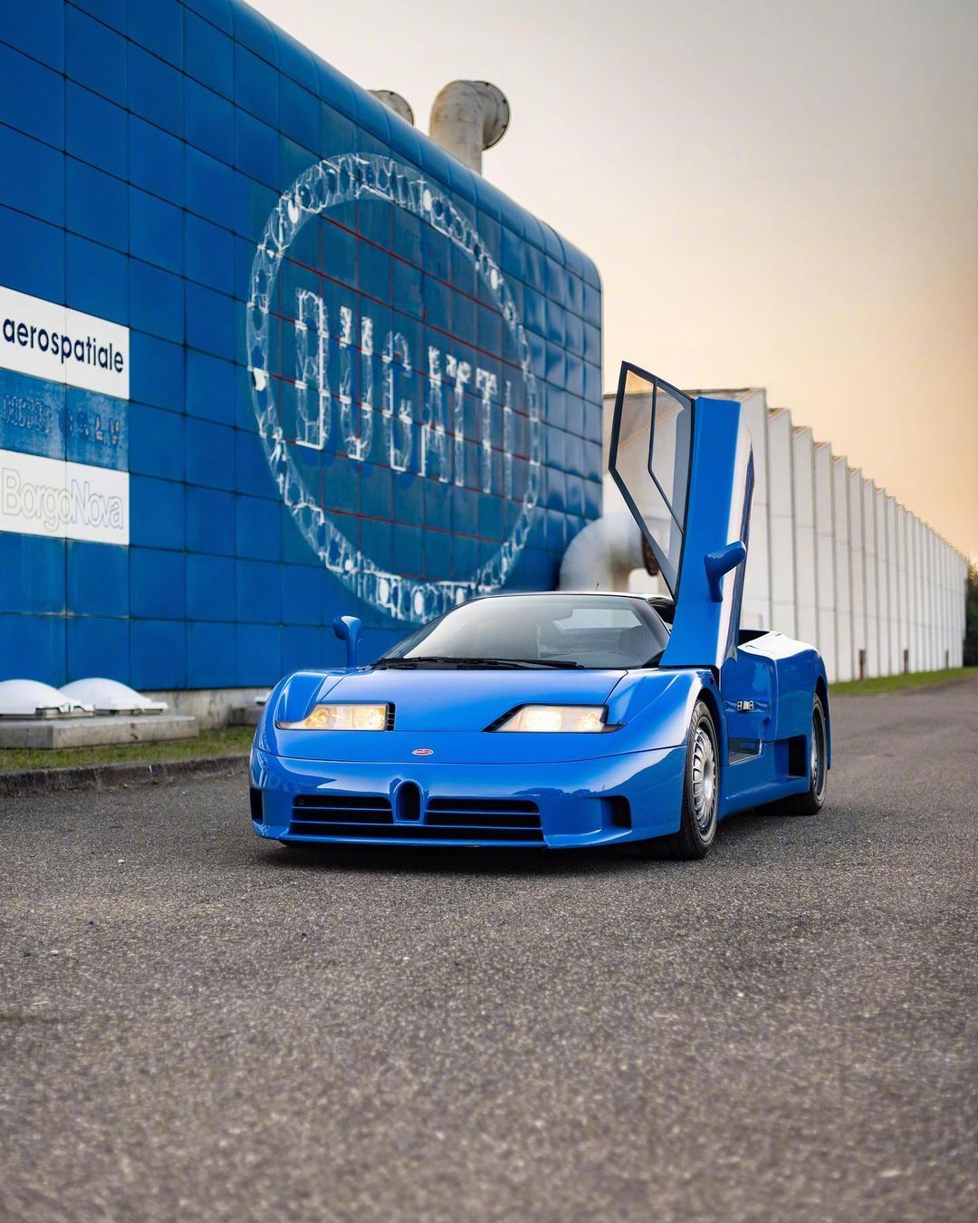 经典车之蓝色布加迪bugatti eb110_高清图集_新浪网