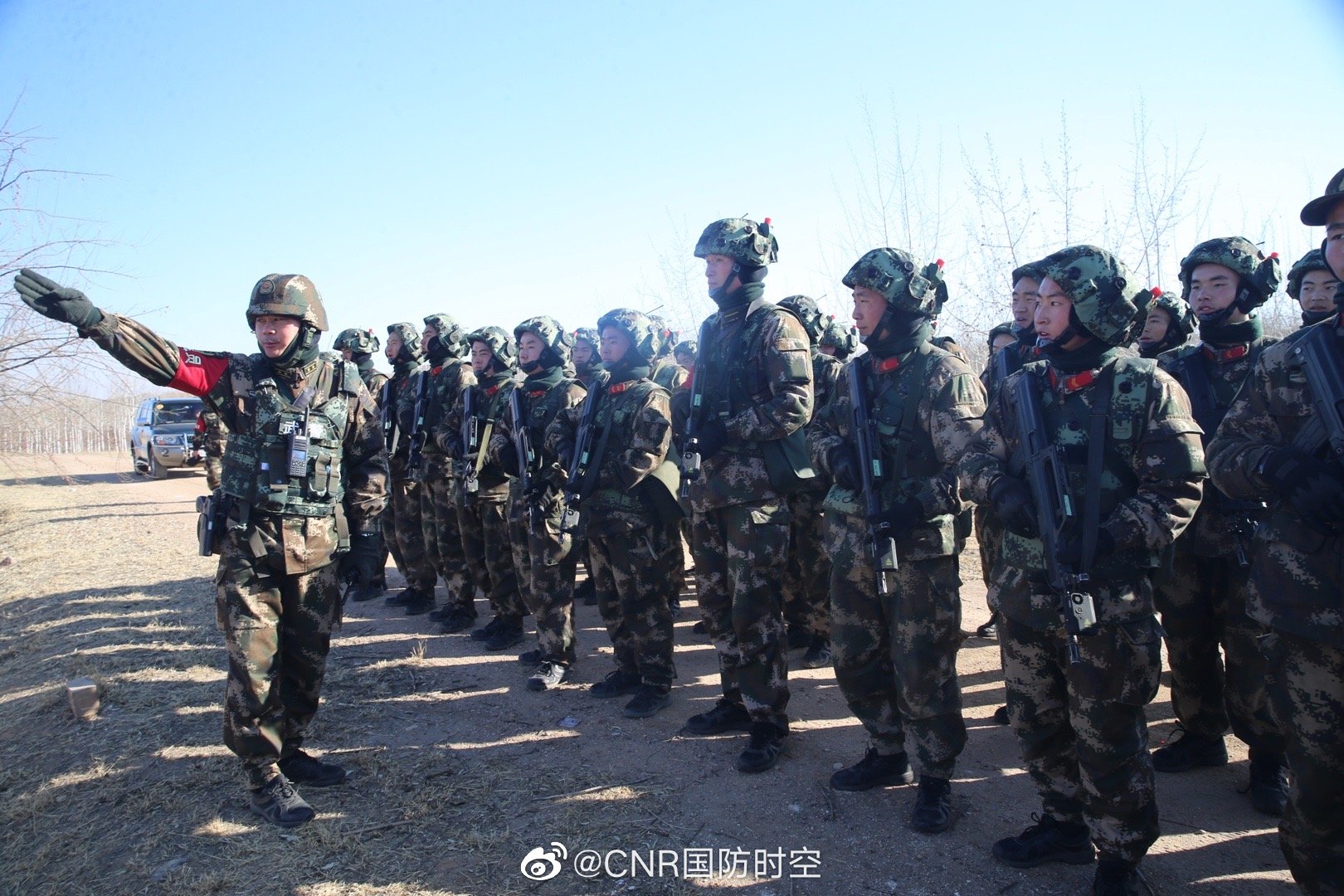 开训!武警宁夏总队官兵拉开新年度练兵备战序幕