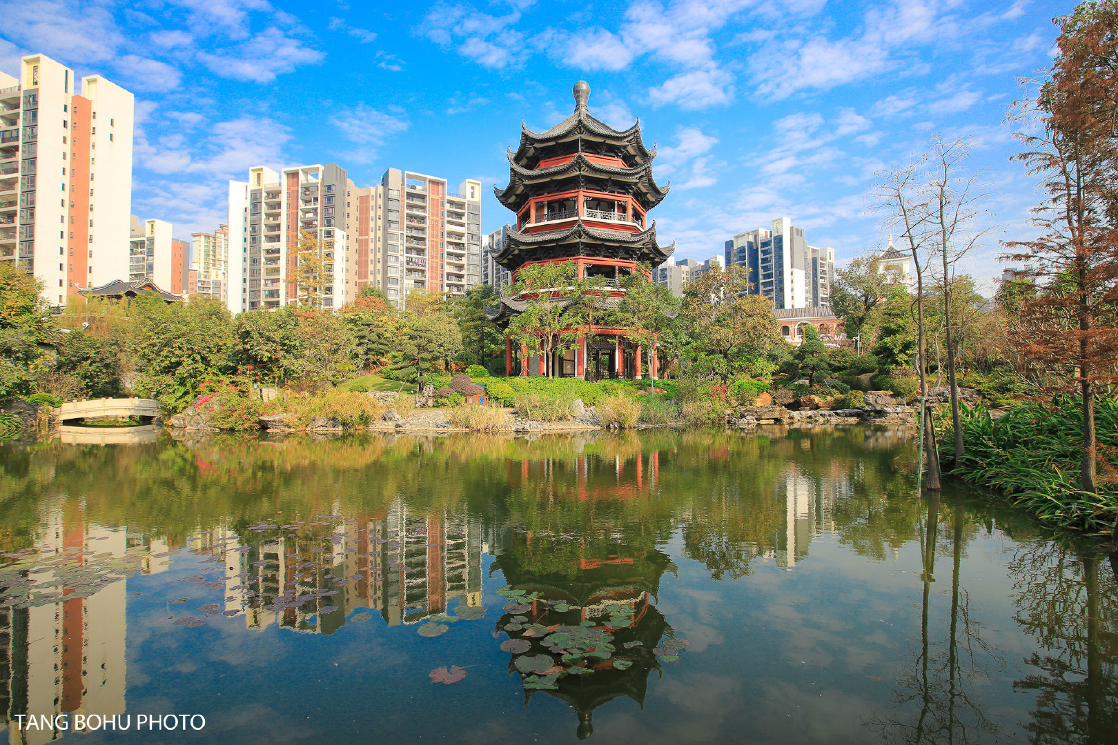 广东佛山这座岭南园林耗资3个亿历时四年建成免费对市民开放