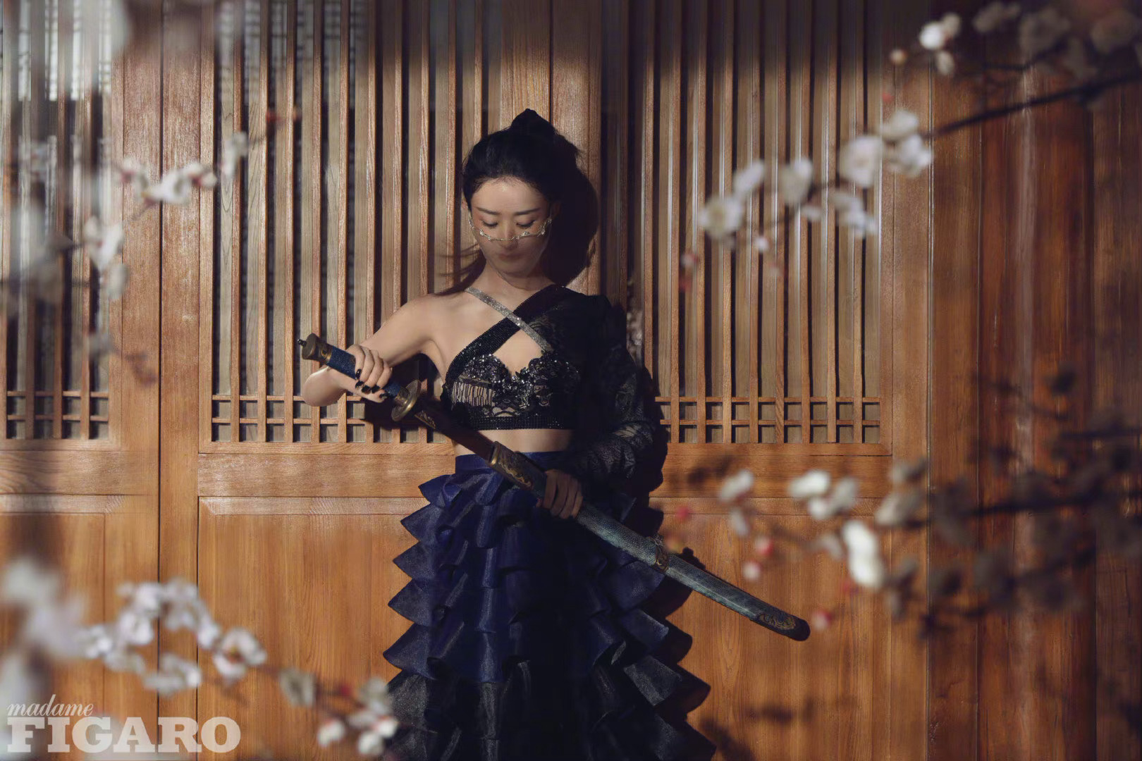 赵丽颖madamefigaro费加罗五月刊封面大片