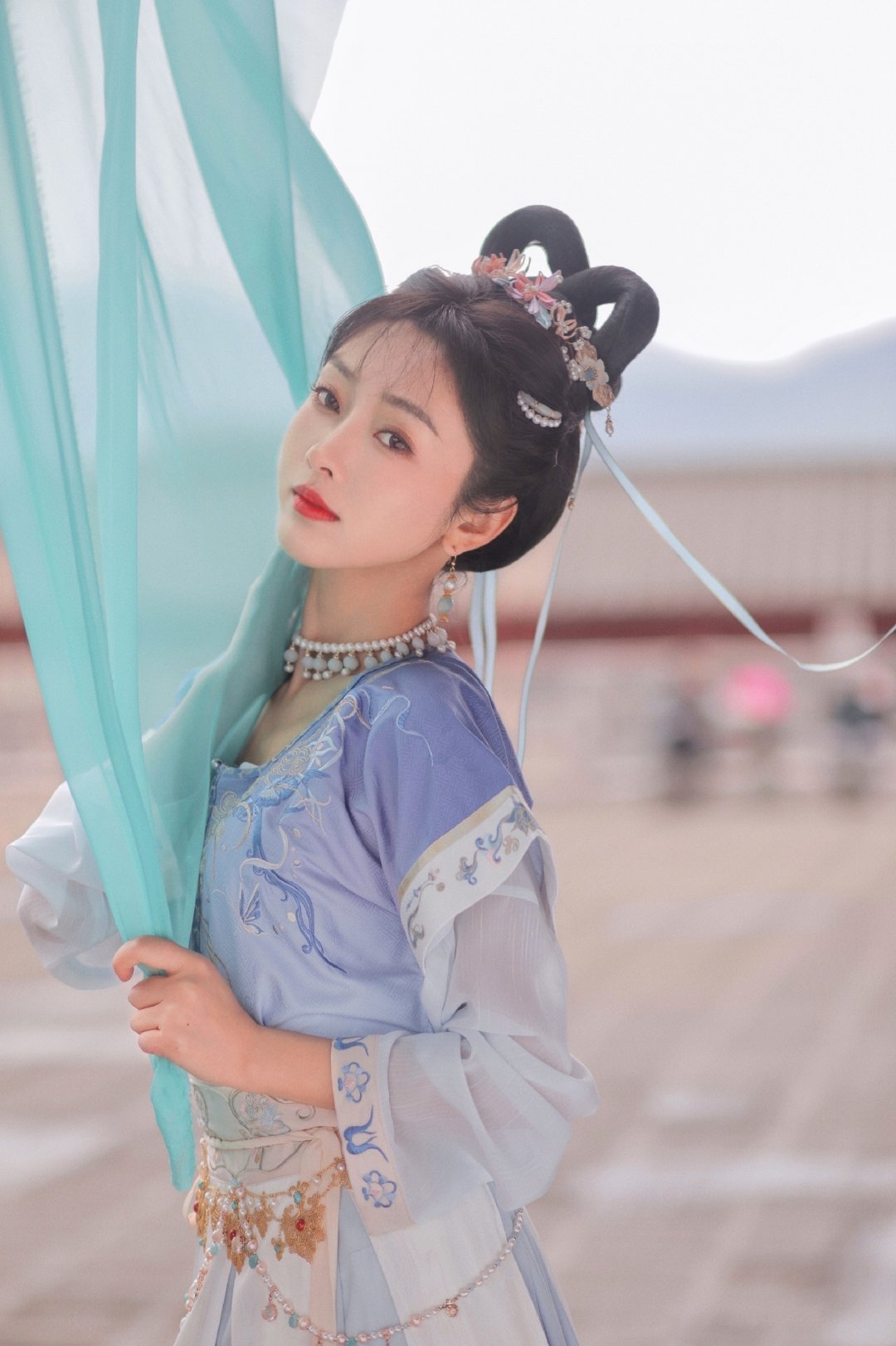 宣璐古装写真大片,身穿古装的仙女璐啊