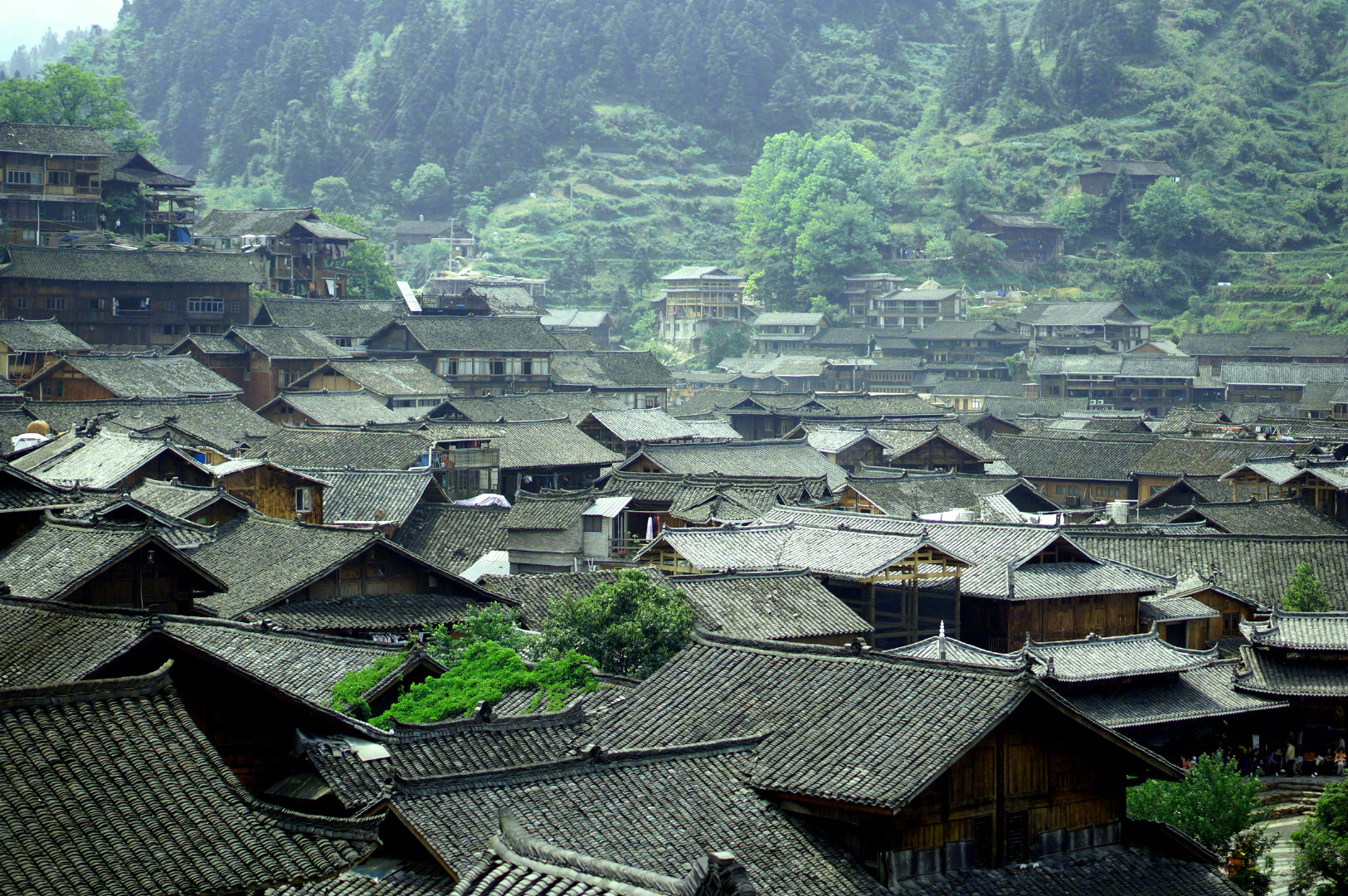 是中国乃至全世界最大的苗族聚居村寨