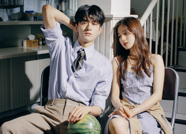 有种限定cp叫王安宇和周也两人七夕拍大片校花既视感