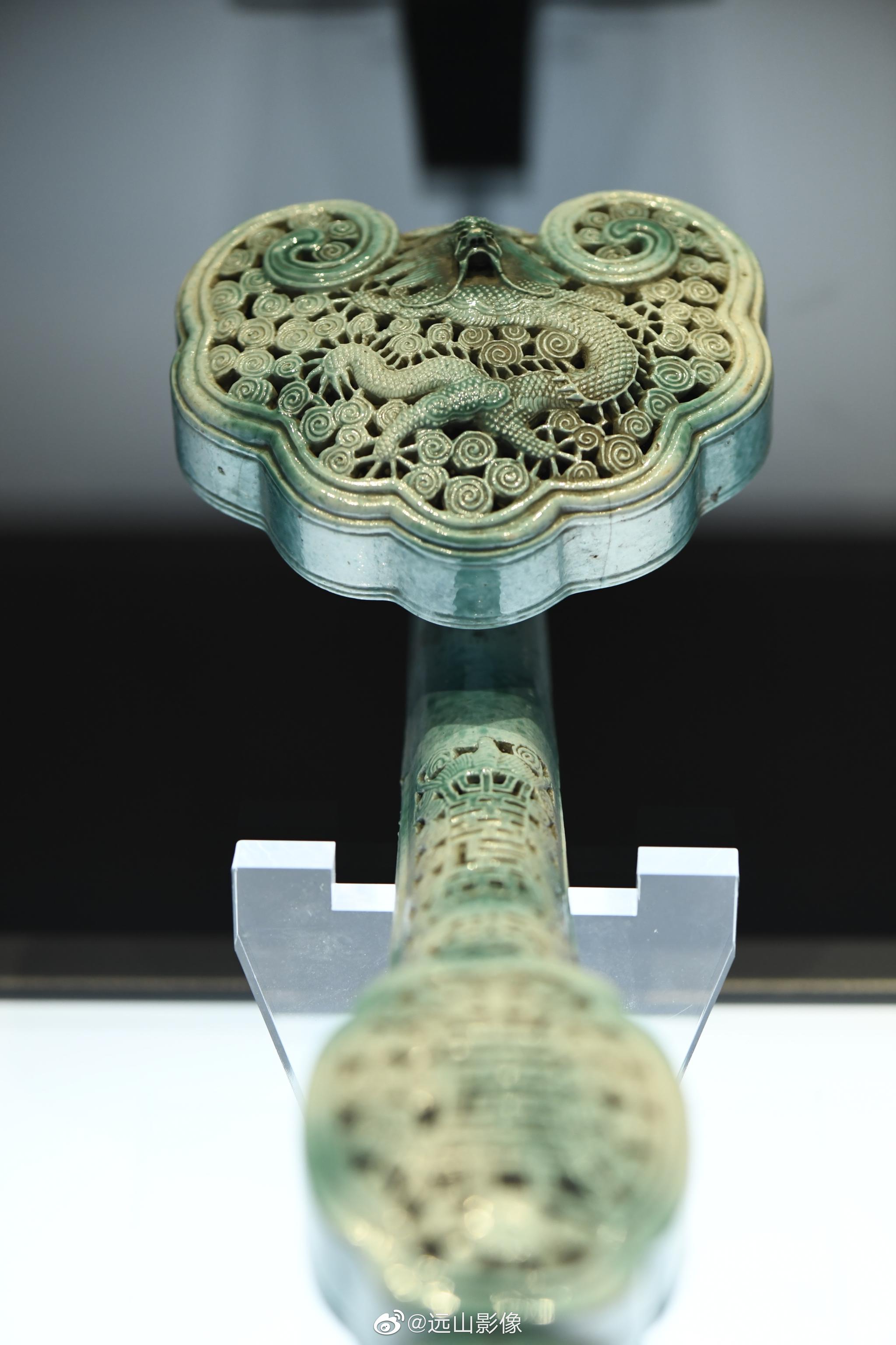 海安博物馆藏的清代陶瓷如意_高清图集_新浪网