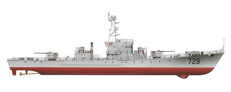 撞阵冲军——猎潜艇