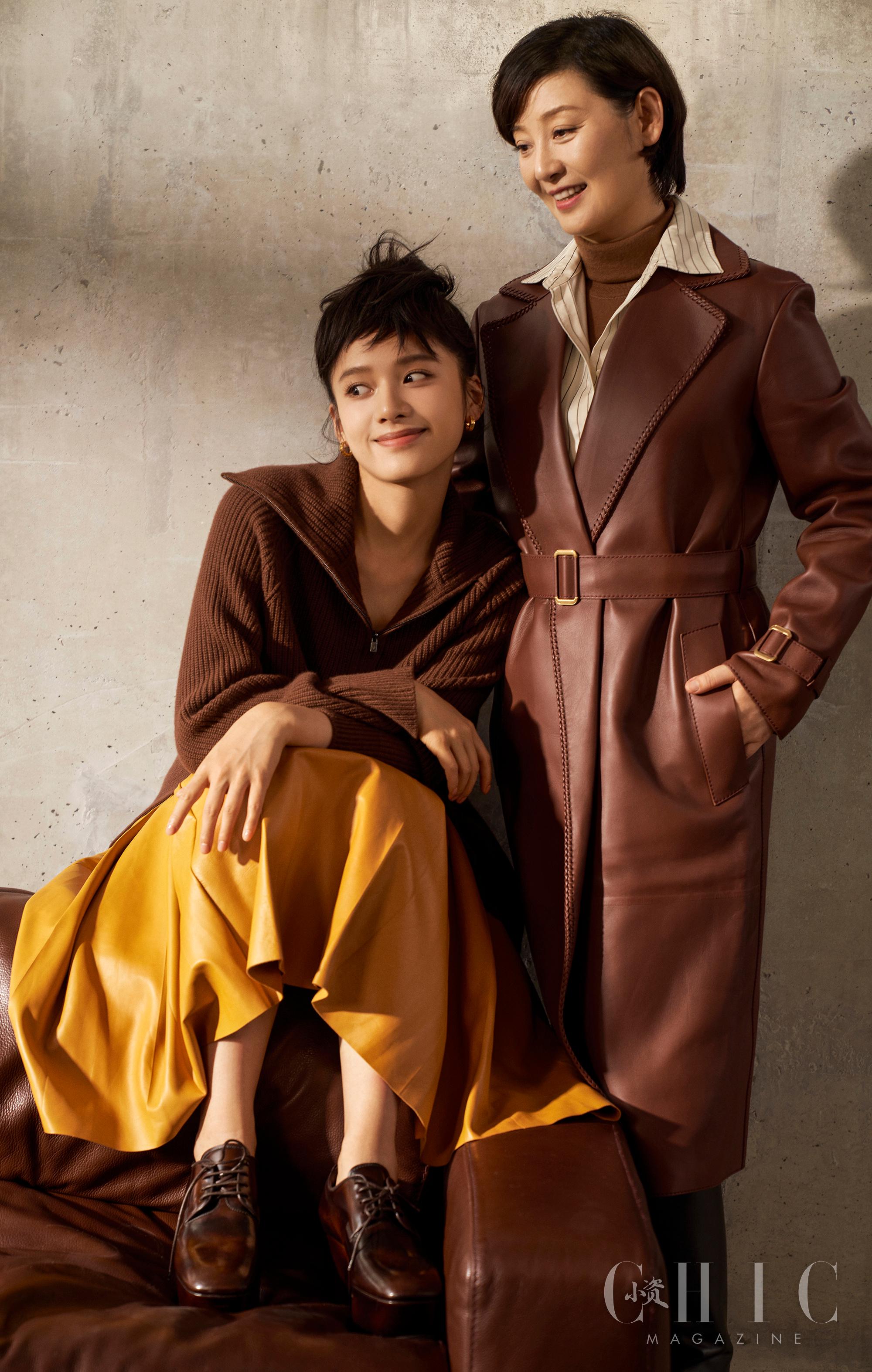 《小资chic》十月刊封面,与爱依偎,享受阳光与温暖