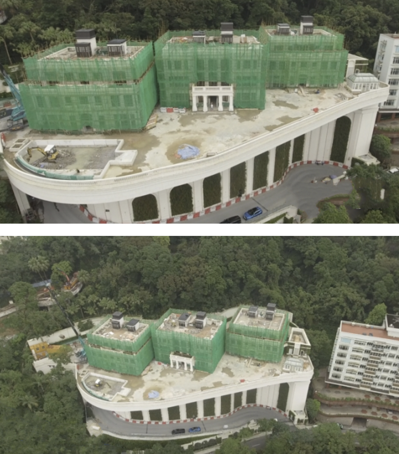 李兆基在建大宅已成香港最贵豪宅,造价逾40亿,父子仨一人一栋