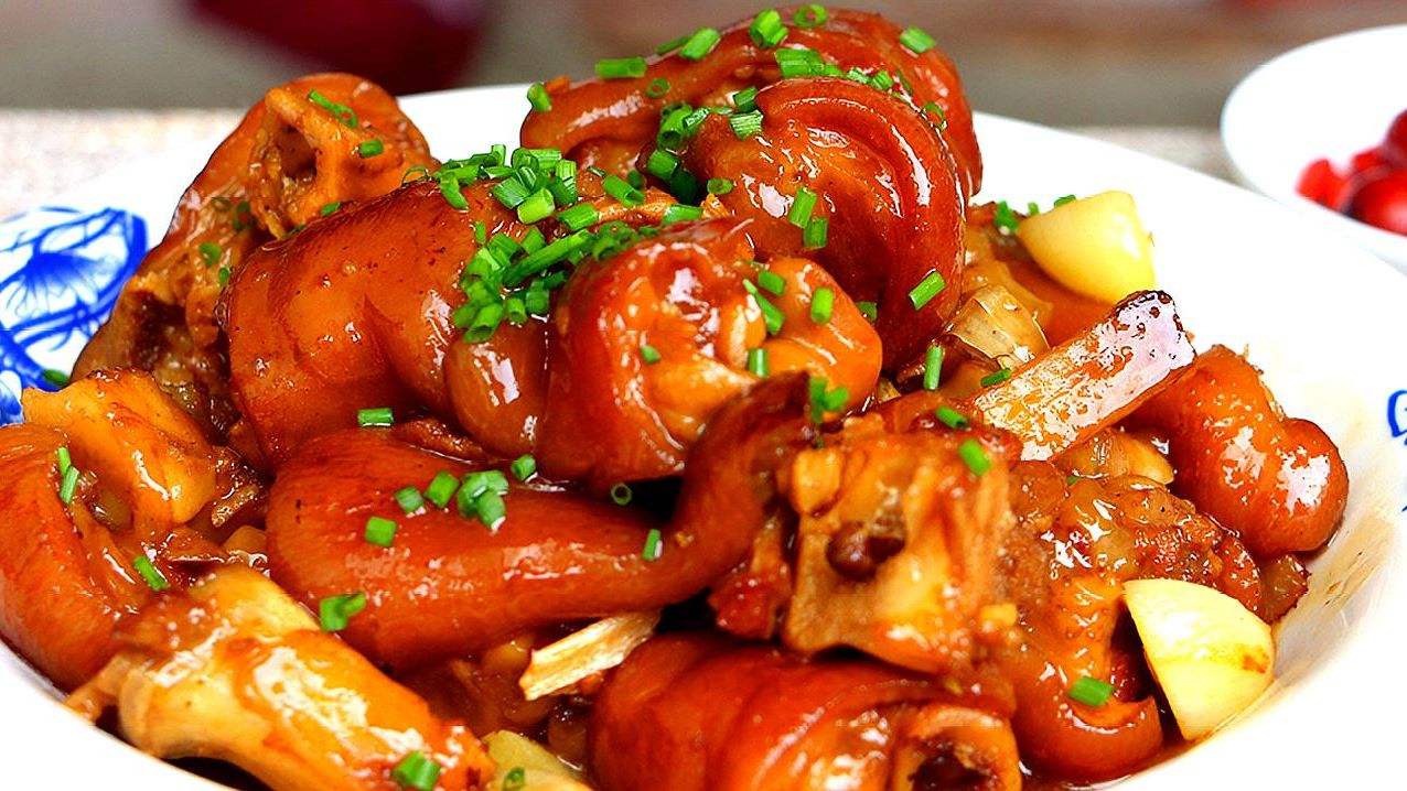 教你美味解馋的蜜汁猪手色泽诱人好吃不油腻咬一口满嘴留香