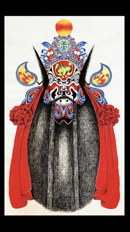 惊艳时光的青岛手造你见过吗青岛首届手造节作品说①京剧脸谱绘画艺术