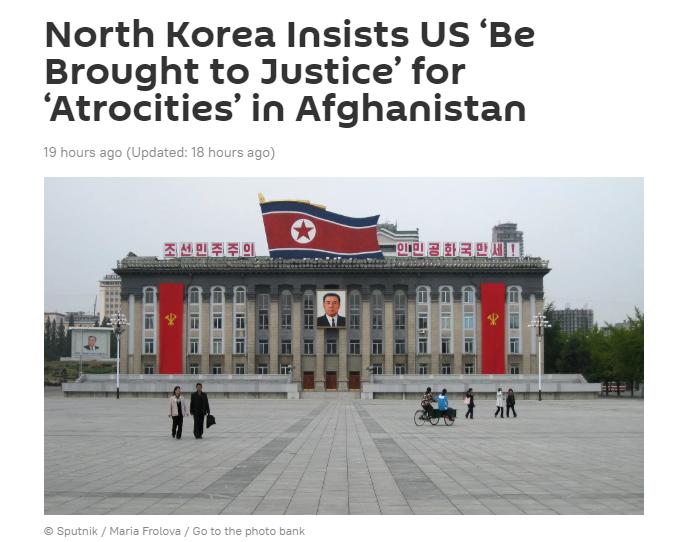 朝鲜痛批美国践踏阿富汗人权暴行，要求将肇事者绳之以法休闲区蓝鸢梦想 - Www.slyday.coM
