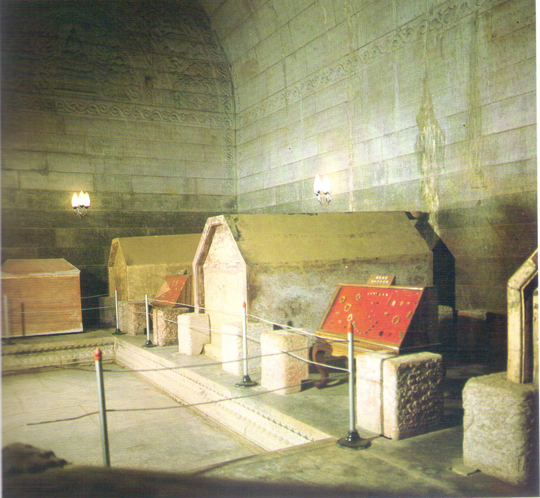 清陵老照片 遵化清东陵 ①② 乾隆帝裕陵地宫 ③裕陵妃园寝