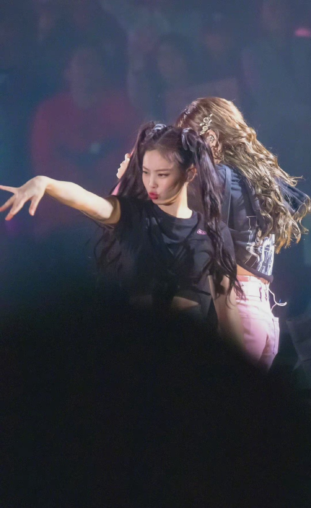 jennie双马尾的演唱会旧照好可爱啊!__财经头条