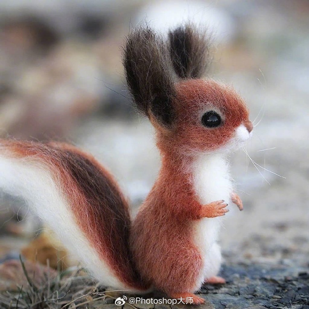 超可爱羊毛毡小动物