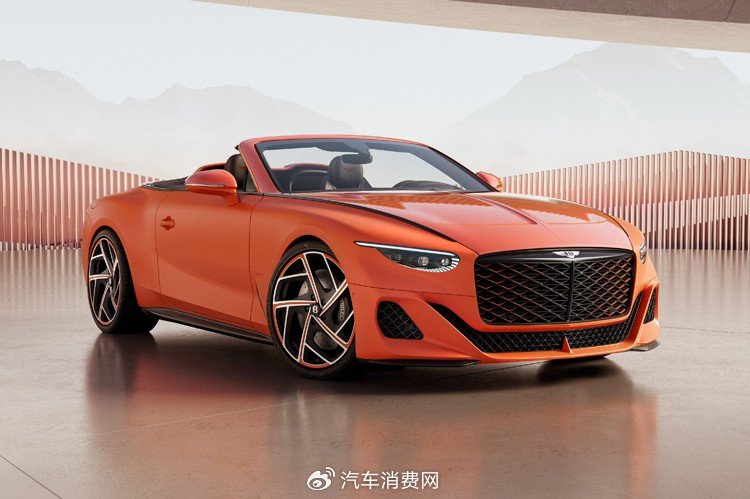 豪华定制跑车 宾利mulliner batur敞篷版官图发布