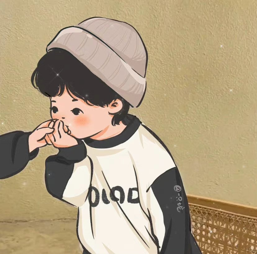 人类小幼崽情侣头像790204