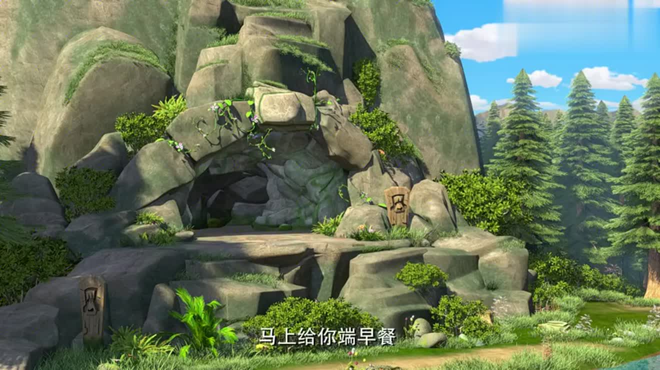 熊出没洞洞幺四处埋陷阱没想到自己也中招了自食其果