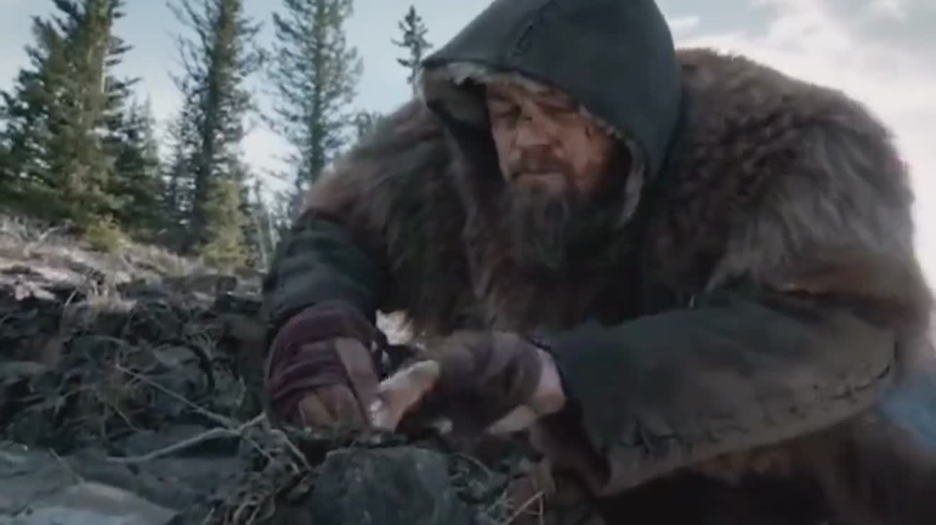 《荒野猎人》为什么会有这么多人喜欢小李子,这就是理由!