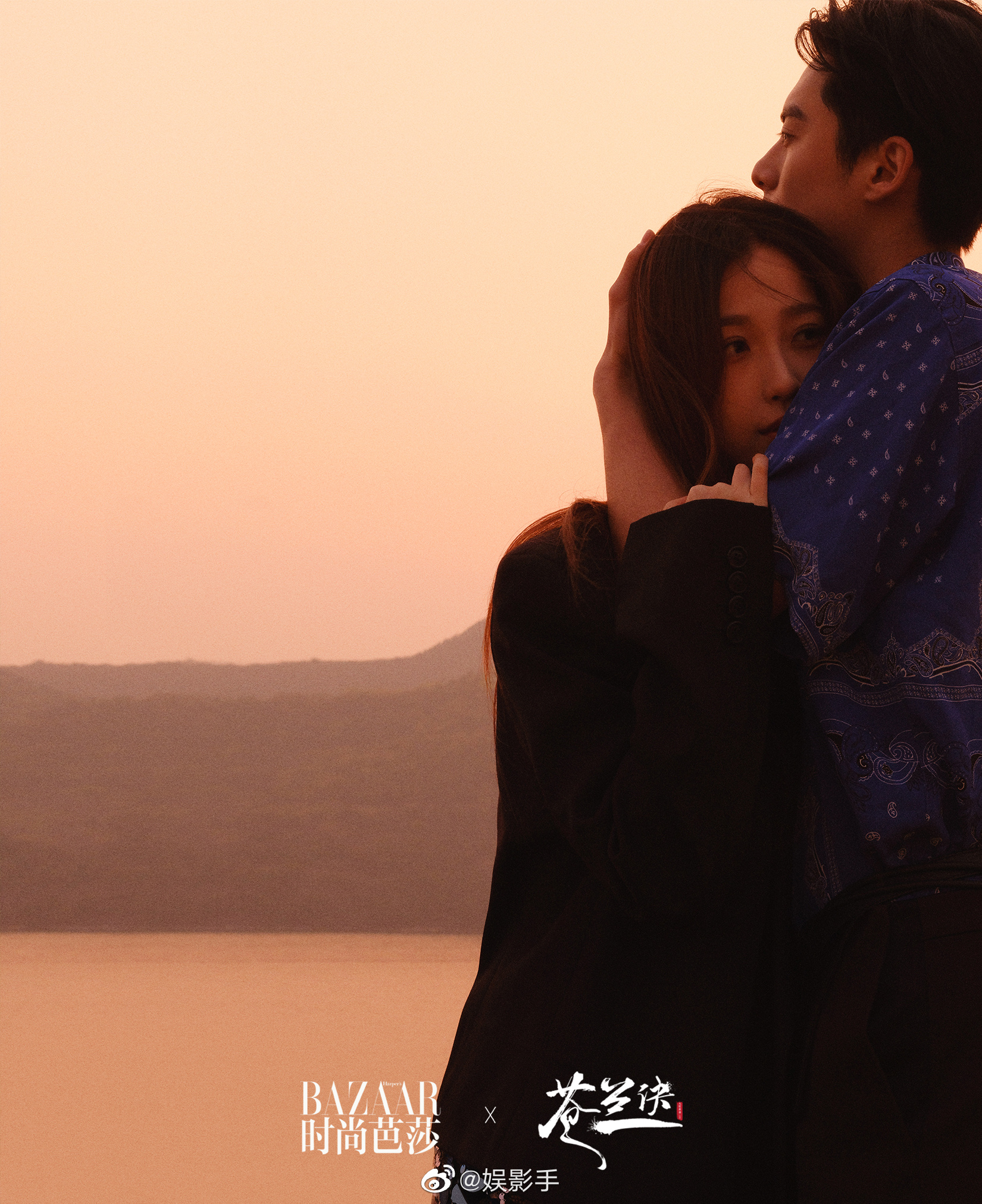 虞书欣王鹤棣这两人好有cp感呀光和影的对照