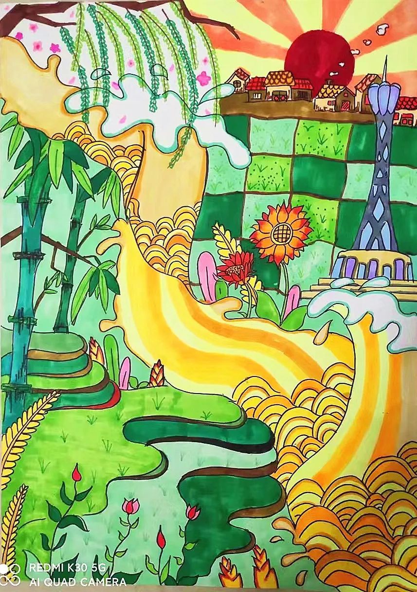 童心绘环保丨全市中小学生环保绘画大赛作品赏析19