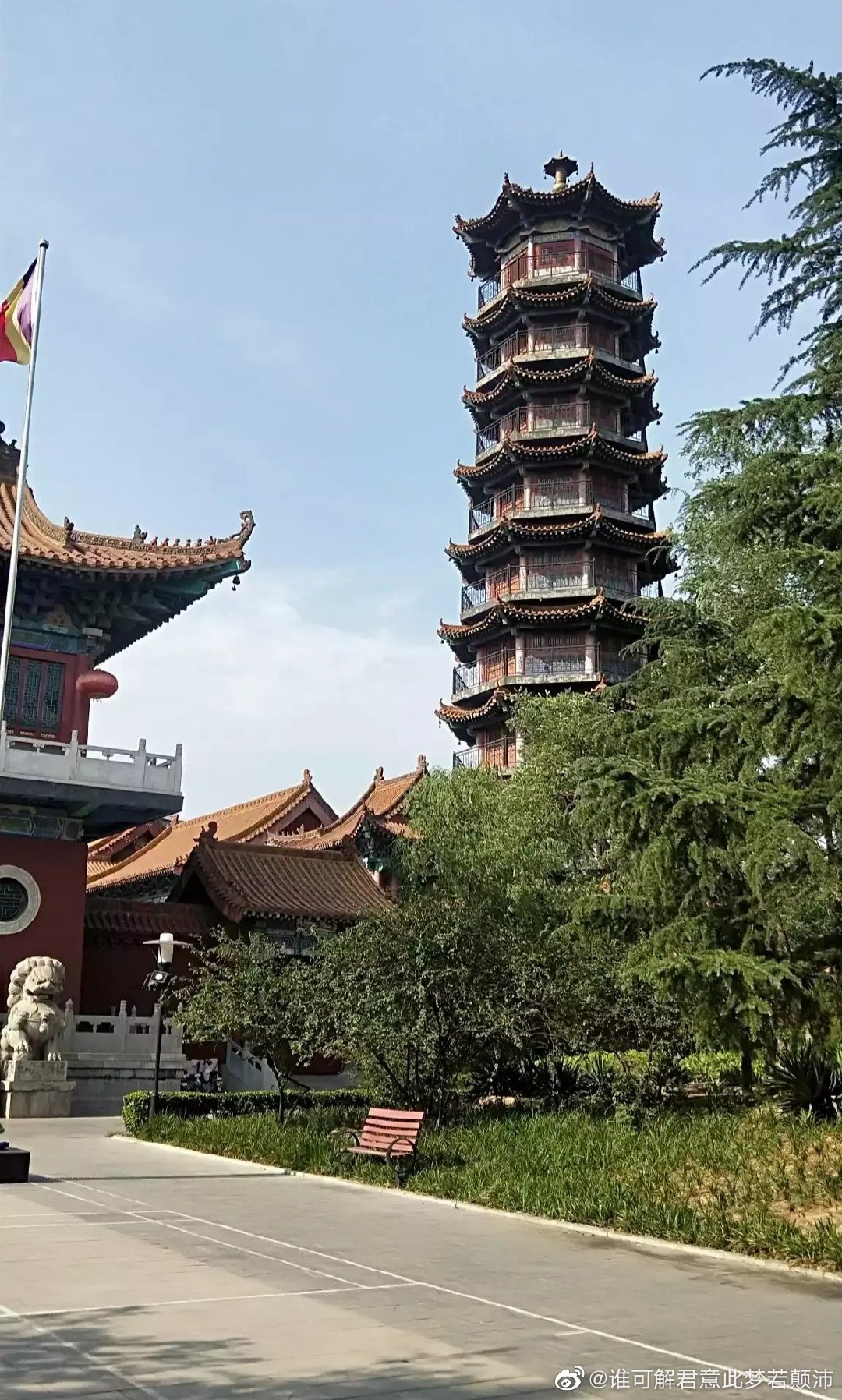 武安市还有一个舍利塔,这就是在武安市龙泉寺的舍利塔