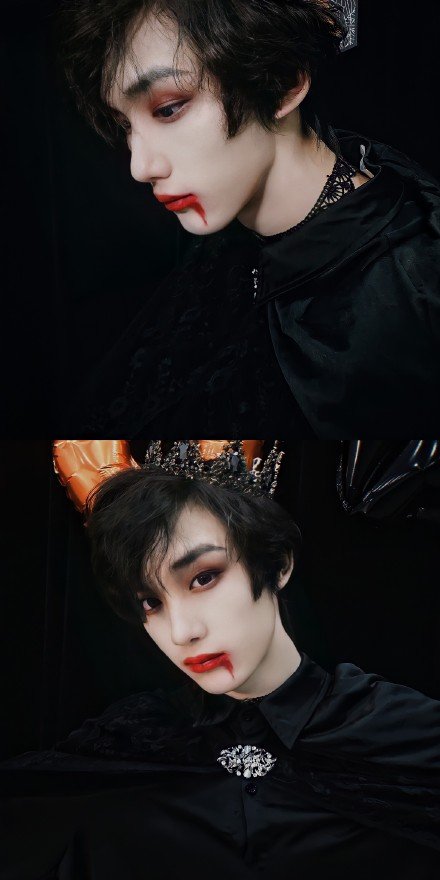 丁程鑫cos哈利波特/僵小鱼/吸血鬼/小丑