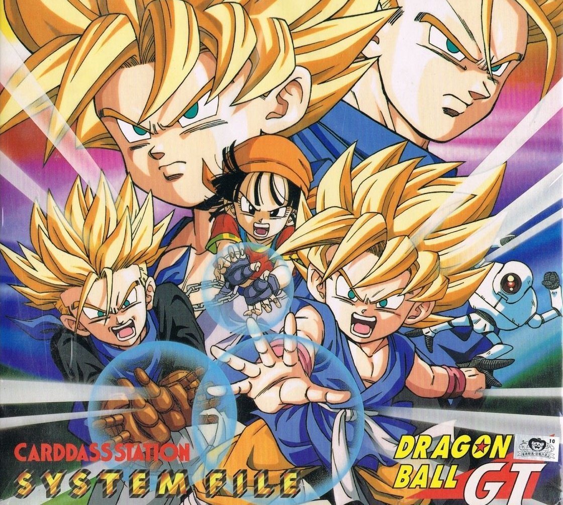 《龙珠gt》经典怀旧风海报