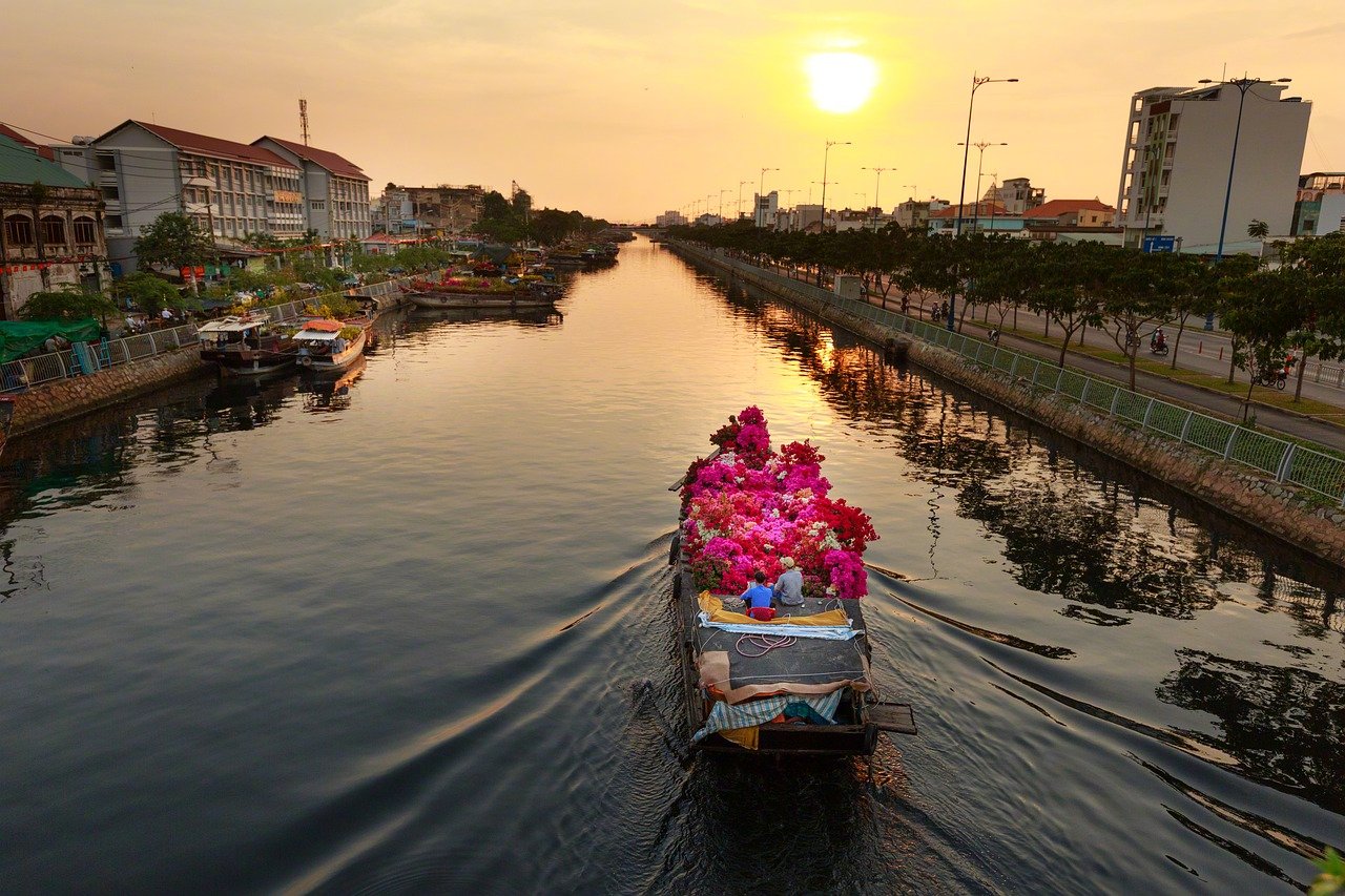 越南胡志明市风景图片