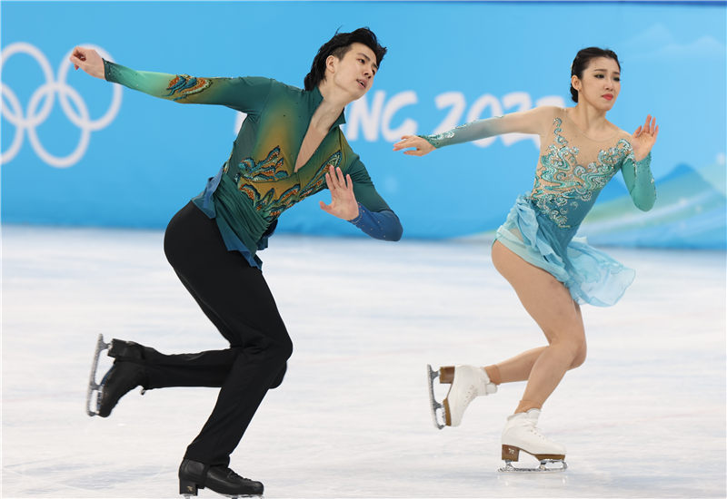 花样滑冰冰上舞蹈自由舞王诗玥柳鑫宇创佳绩