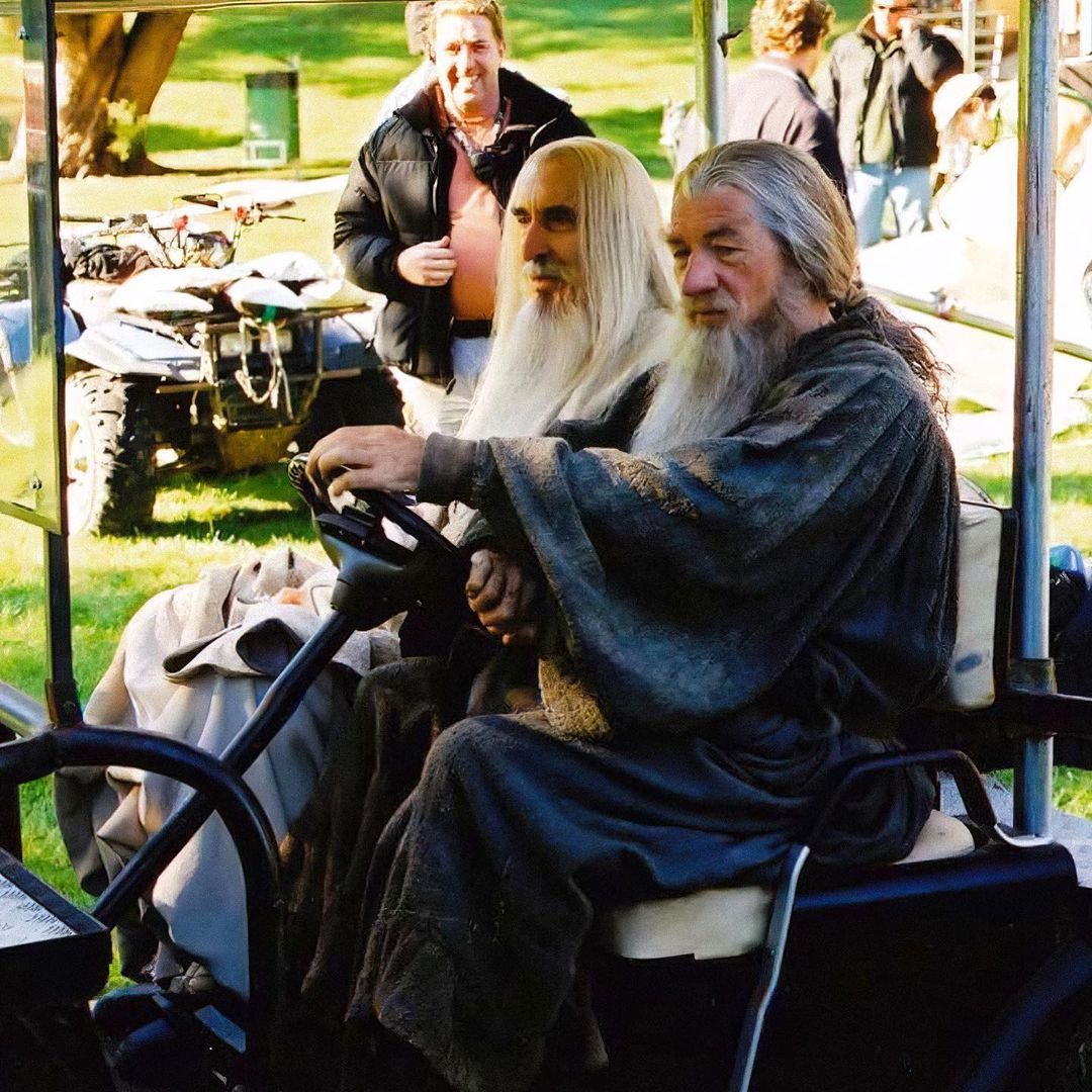 甘道夫和萨鲁曼