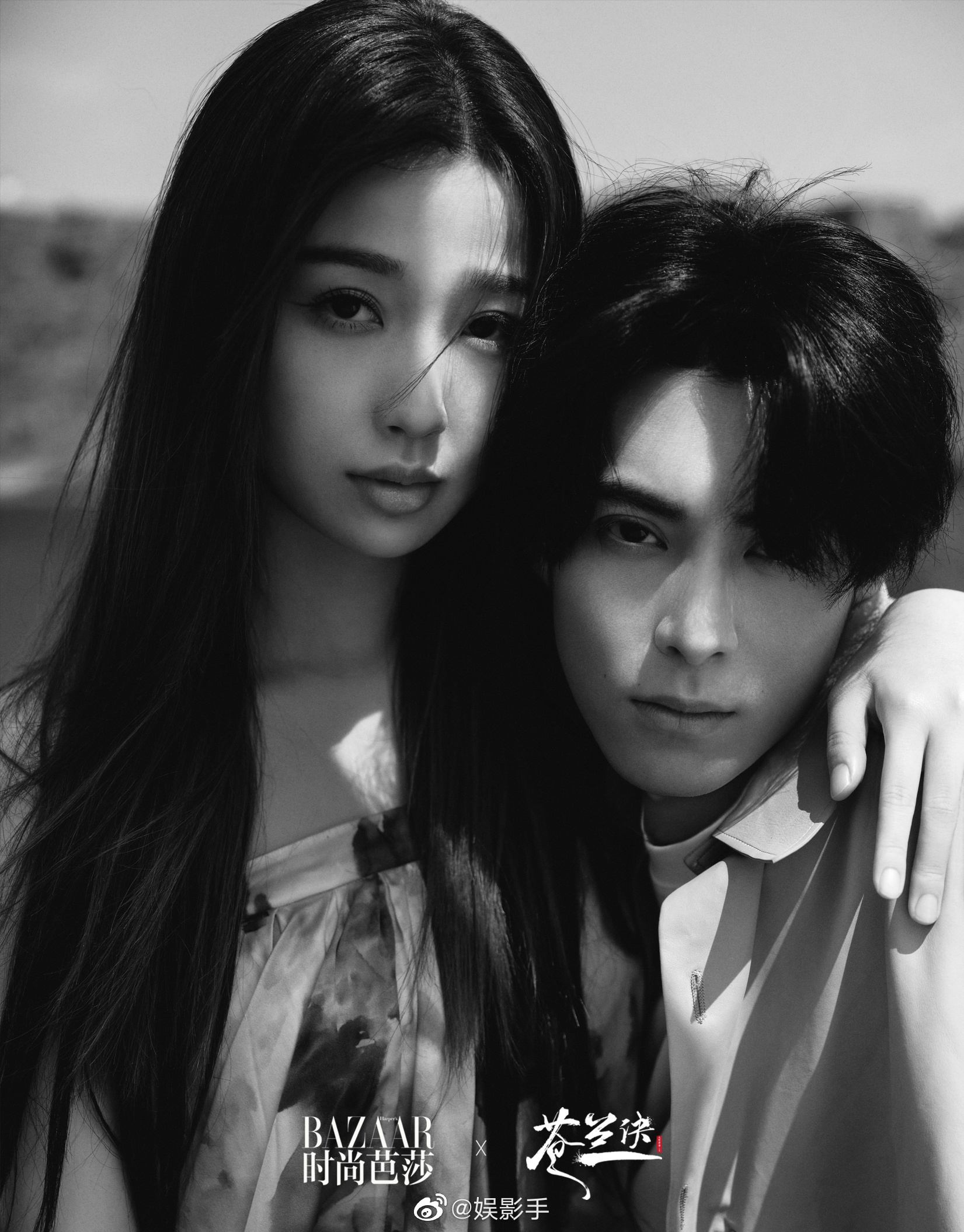 虞书欣王鹤棣这两人好有cp感呀,光和影的对照……__财经头条