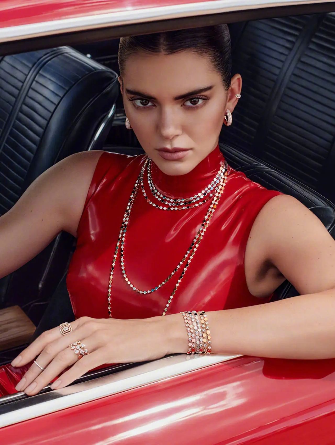 肯豆kendall jenner 性感出镜珠宝品牌 messika 2023