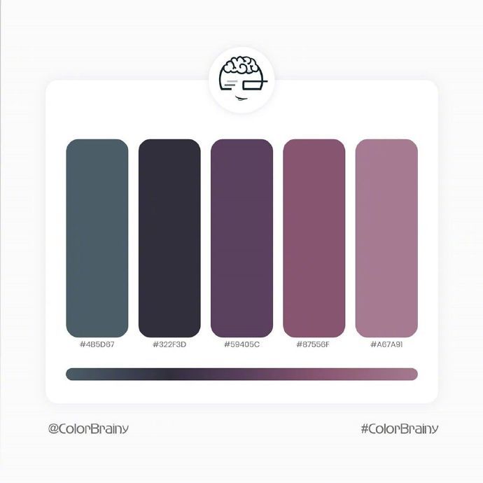 冷色调色彩搭配