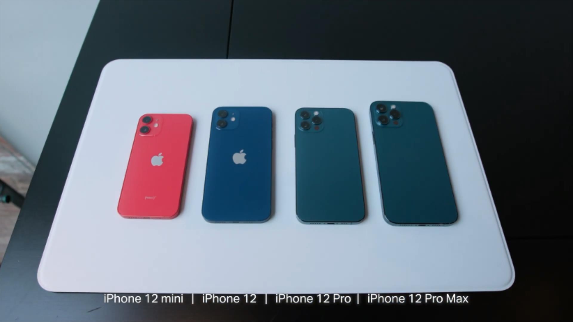 iphone12pro和iphone12promax的机身尺寸对比,其中iphone12mini机身最