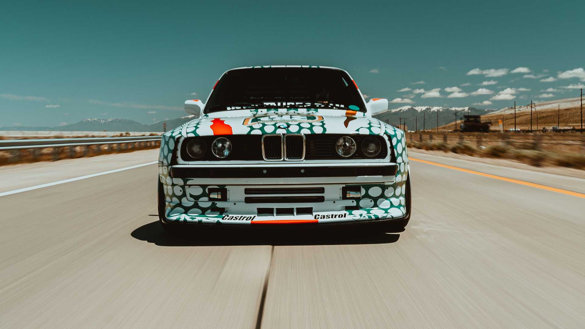 看起来像个dtm拥有800马力的宝马e30m3