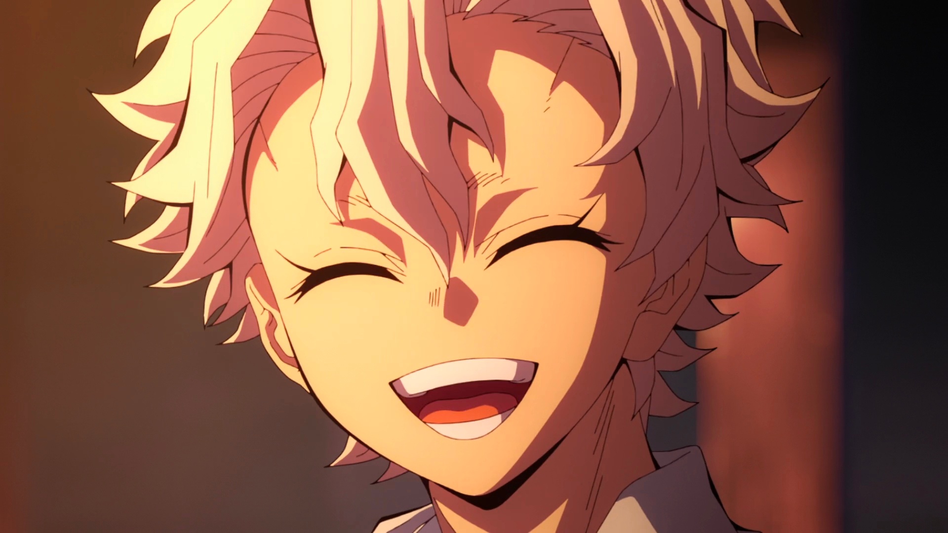 风柱的笑容小时候vs长大后