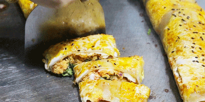 南开的学生一放学就去排队这家烤冷面这么香吗