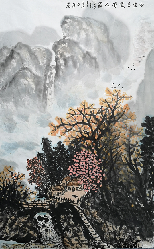 画家周绍华荣获2020年当代"实力派艺术家"网络评选大赛第一名