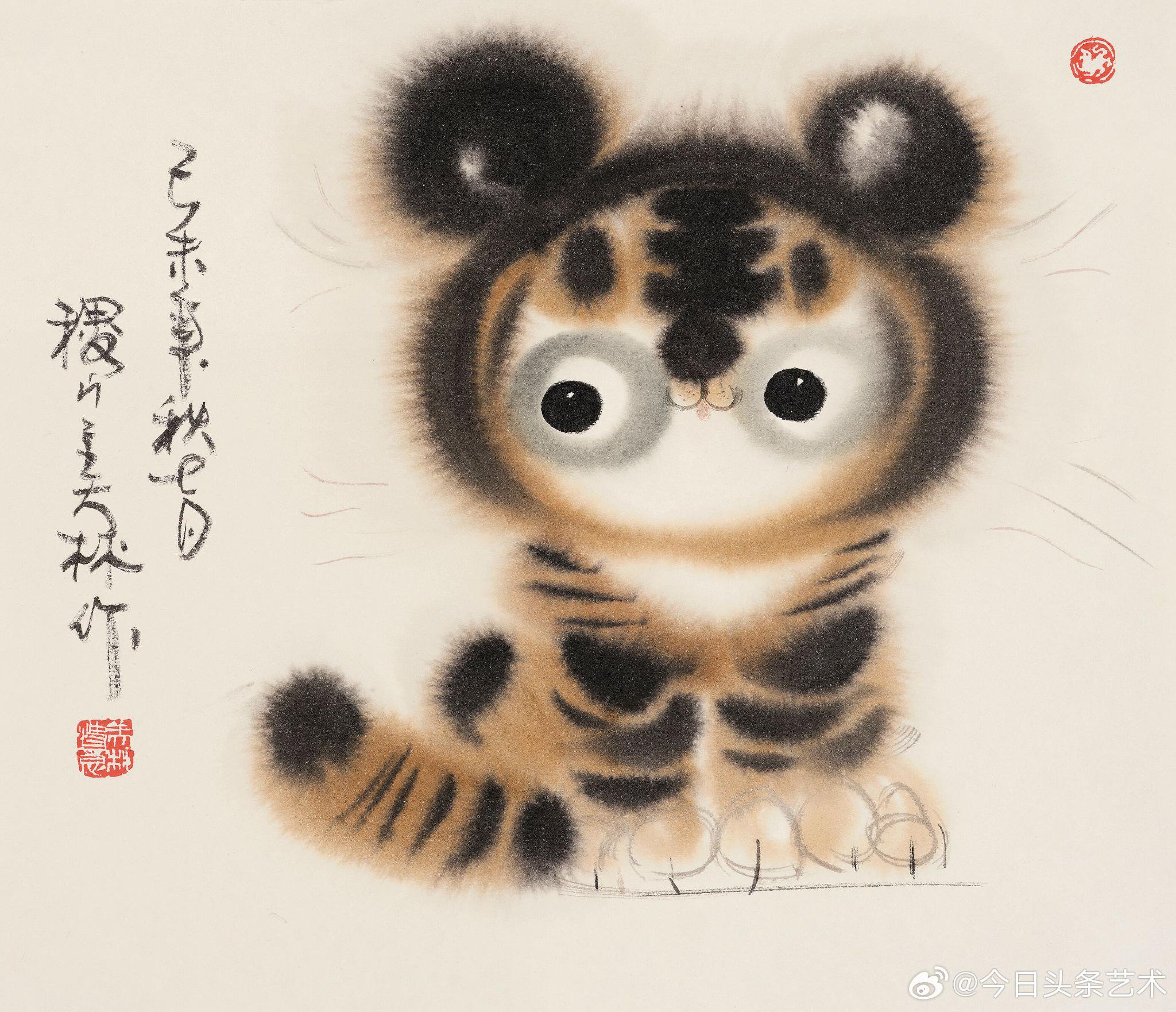 画家韩美林笔下的动物