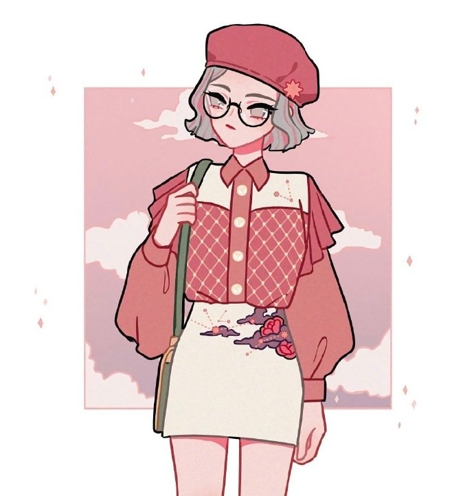 少女插画, 来自ins.mnt_kaedi_高清图集_新浪网