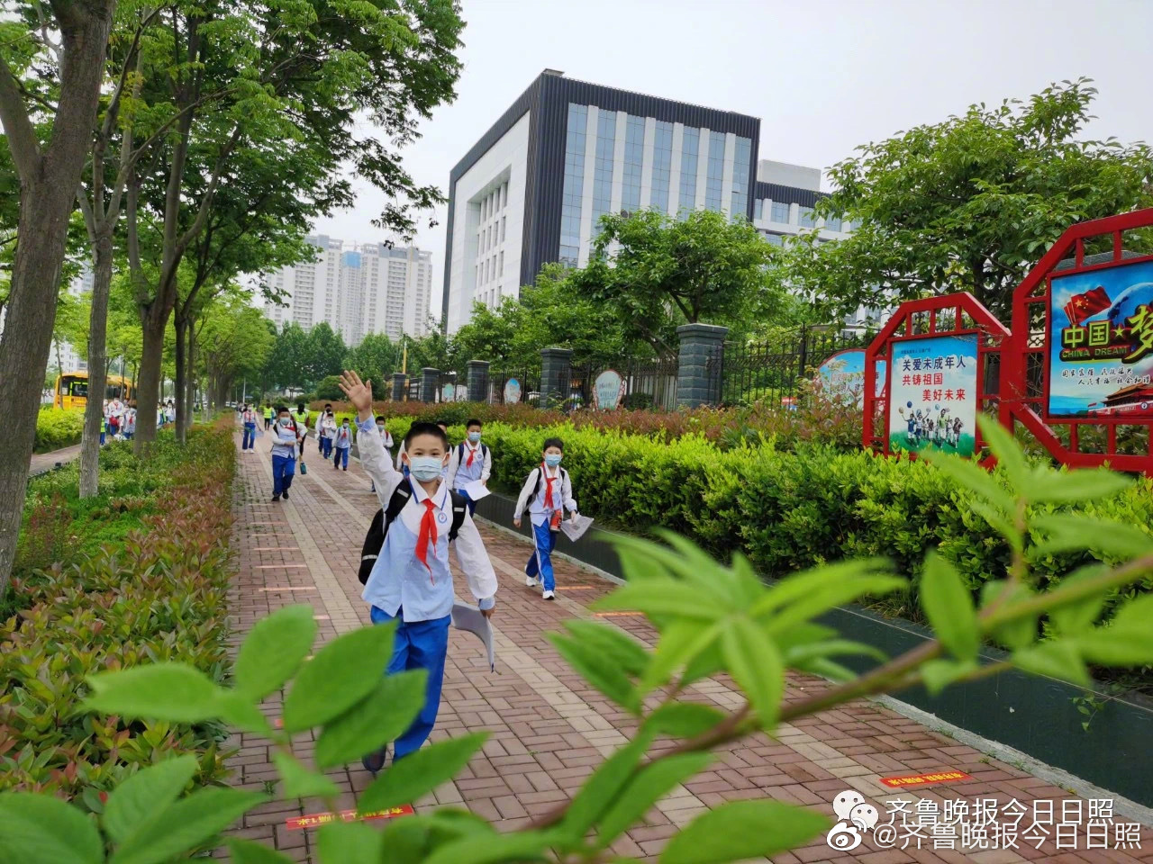 "小神兽"归校,日照市小学生开学啦