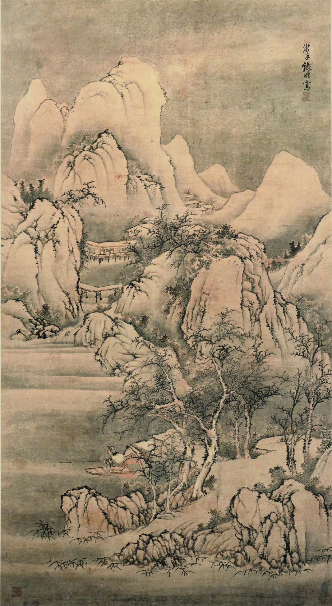 都是两宋时期的雪景传世名画.
