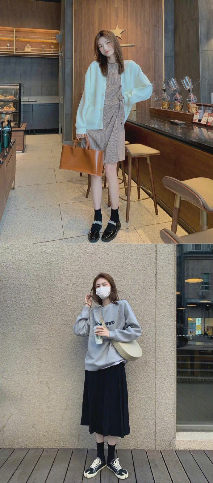 style|简约显瘦的春日基础款穿搭look