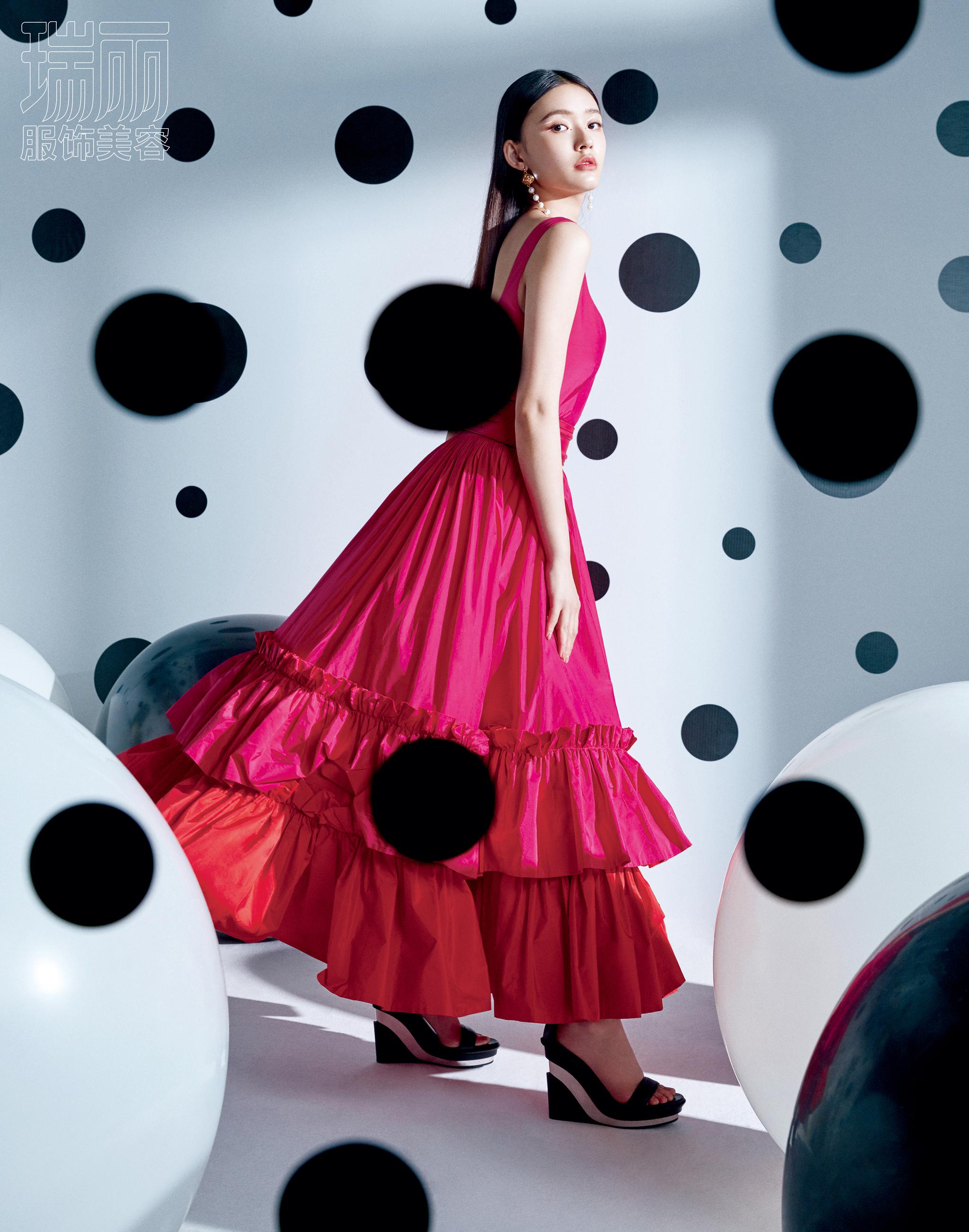 林允| 瑞丽服饰美容甜系造型和张扬的波点产生了奇妙的化学反应