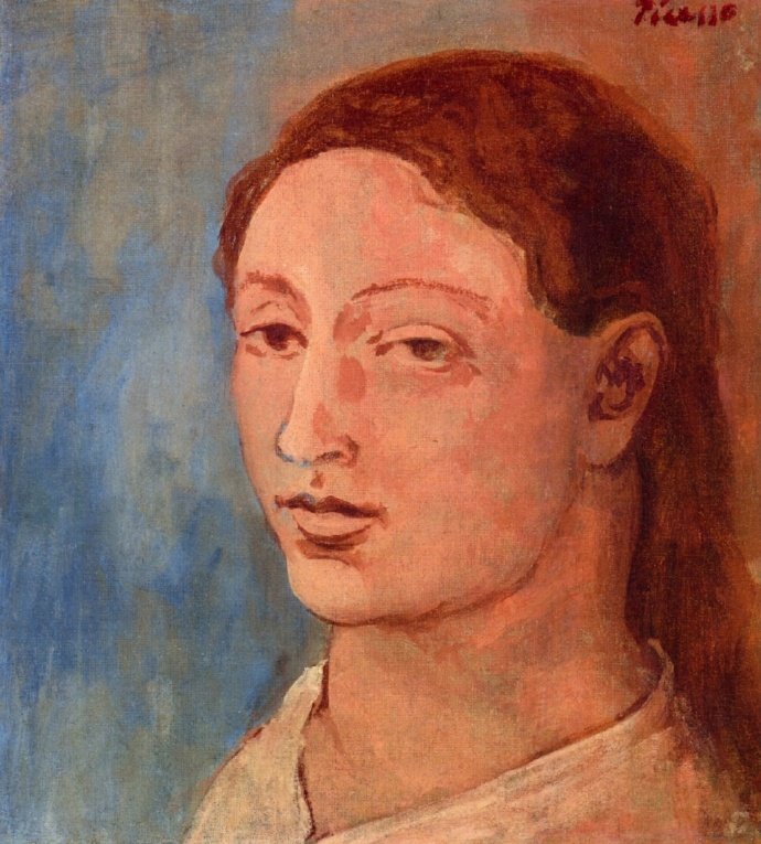 毕加索的粉红时期.