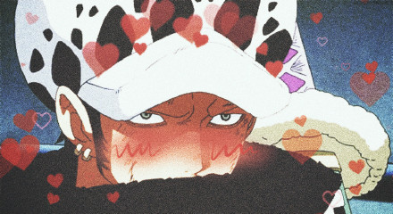 海贼王角色脸红表情!卡二遇见了真爱?罗很羞涩