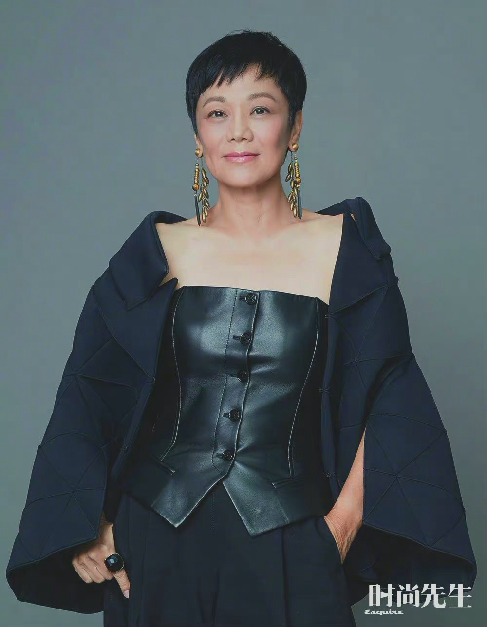张艾嘉,《时尚先生》3月刊大片,部分kirt cheung