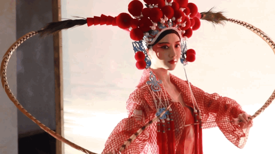 景甜 戏曲妆简直人间富贵花|景甜|戏曲_新浪新闻