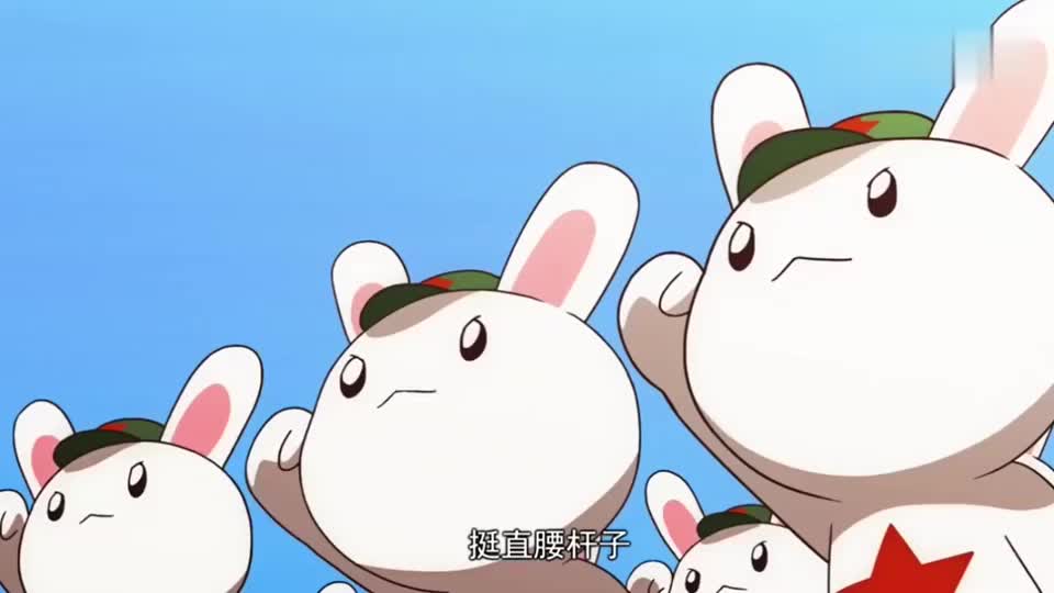 那年那兔那些事兔子聚集大戈壁为了能挺直腰杆子造出蘑菇弹