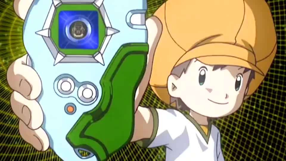 数码宝贝冰系冰熊兽登场好可爱啊